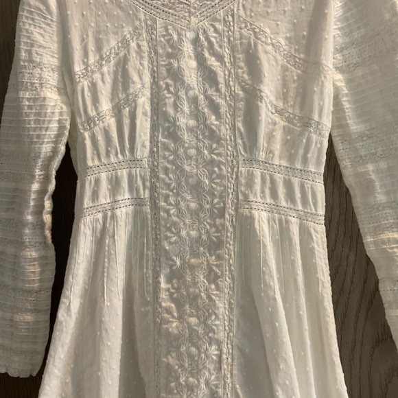 🔥LOVE SHACK FANCY ANTIQUE WHITE LAWN DRESS🔥 - Picture 12 of 14